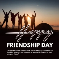 Happy Friendship Day Square (1:1) template