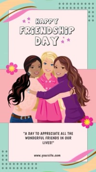 Happy Friendship Day Story Template | PosterMyWall