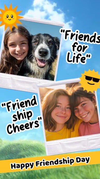 Happy Friendship Day Story Template | PosterMyWall