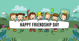 Happy Friendship Day Template ภาพที่แชร์บน Facebook