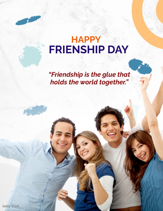 Friendship Day Celebration Template | PosterMyWall