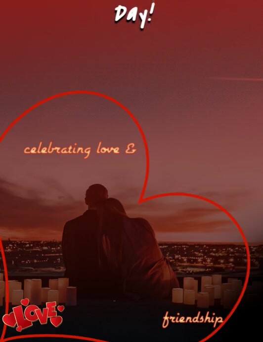 scrolling text happy girlfriend day bestie
