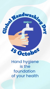 Happy Global Washing Day Instagram-Story template