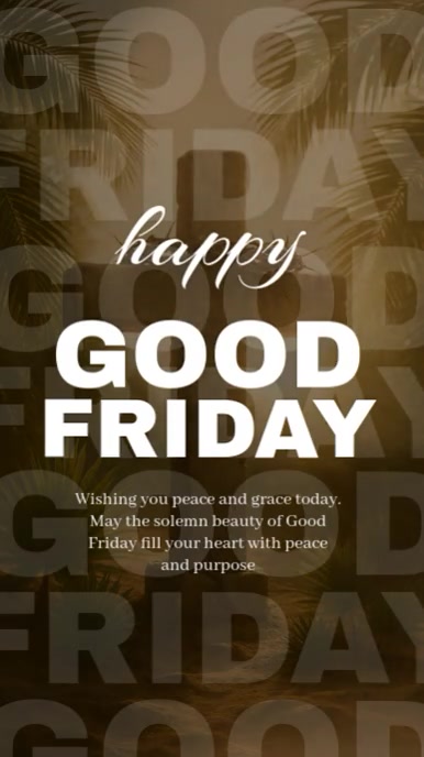 Happy Good Friday instagram Post Design Template | PosterMyWall