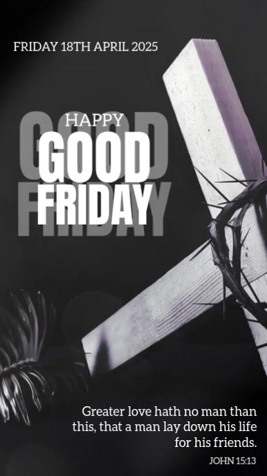 Happy Good Friday instagram Post Design Template | PosterMyWall