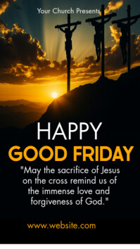 Happy Good Friday Instagram Story template