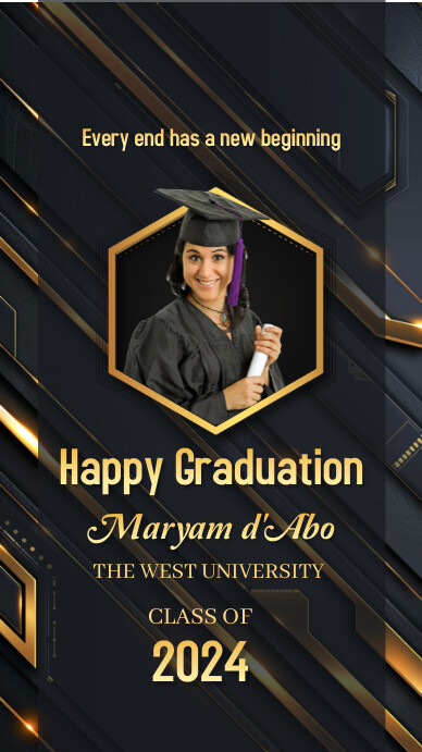 Graduation Announcement Template | PosterMyWall Graduation Announcement Template | PosterMyWall