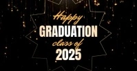 Happy Graduation Class of 2025 Obraz udostępniany na Facebooku template