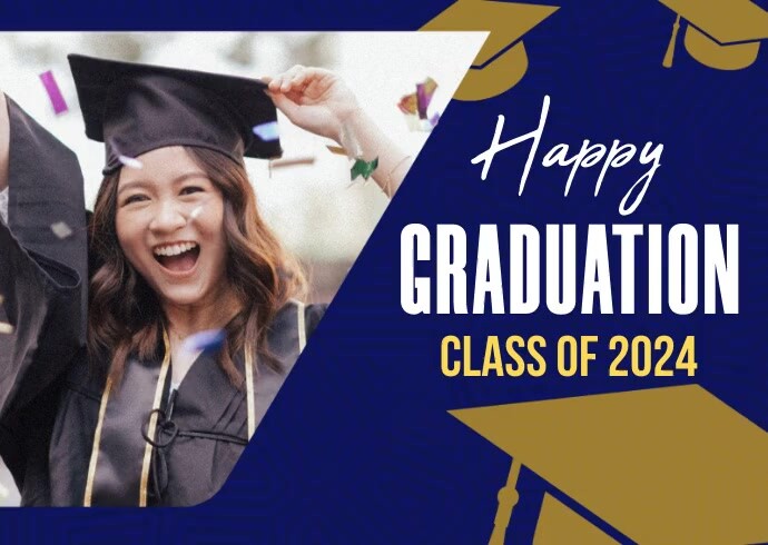 Happy Graduation Day Ads Template | PosterMyWall