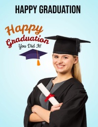 happy graduation Template | PosterMyWall