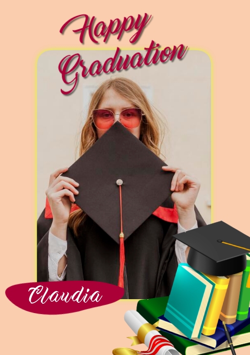 Happy Graduation Template | PosterMyWall