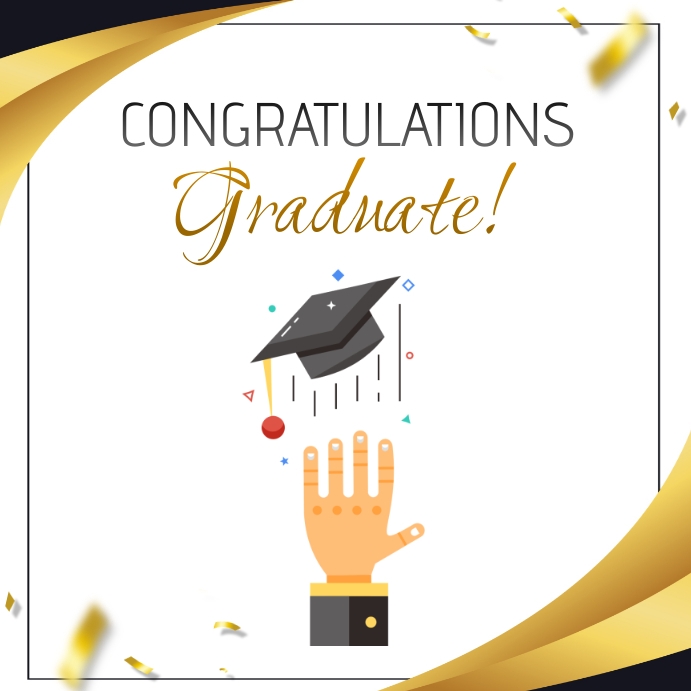 Happy Graduation Instagram Post Template | PosterMyWall