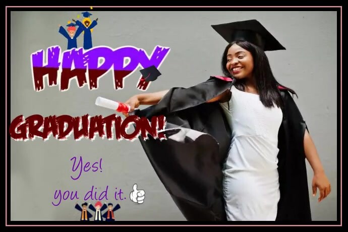 Happy Graduation Post Templat | PosterMyWall