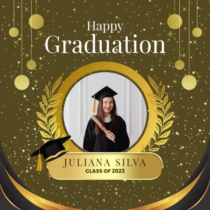happy graduation template | PosterMyWall