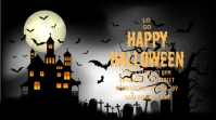 Happy Halloween 16:9 Template Affichage numérique (16:9)
