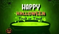 Happy Halloween celebration templates Cartellino