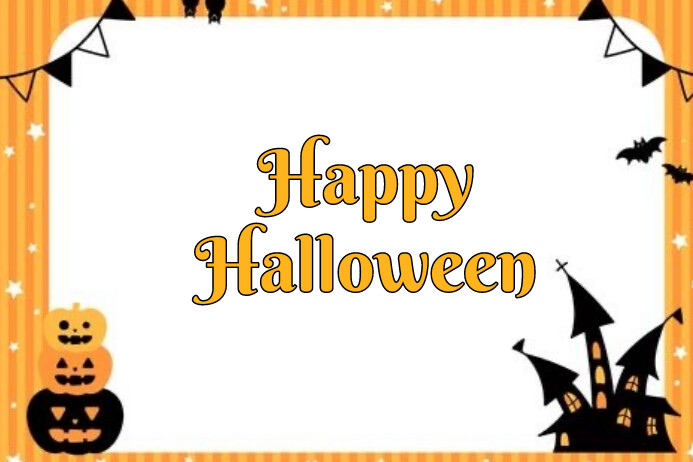 Happy Halloween Template | PosterMyWall