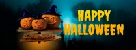 happy halloween Portada de Facebook template