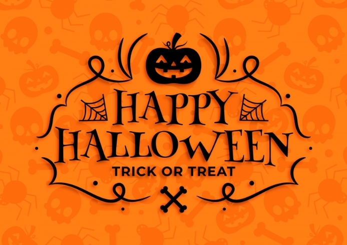 happy halloween Modelo | PosterMyWall