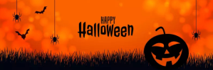 Rojo Halloween Celebration Encabezado de correo electrónico Template