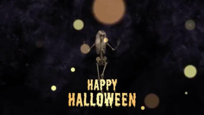 Sort Halloween Celebration Digitalt display Template