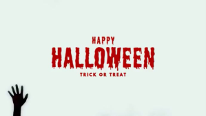 happy halloween Digitalanzeige (16:9) template