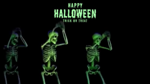 happy halloween Digitalt display (16:9) template