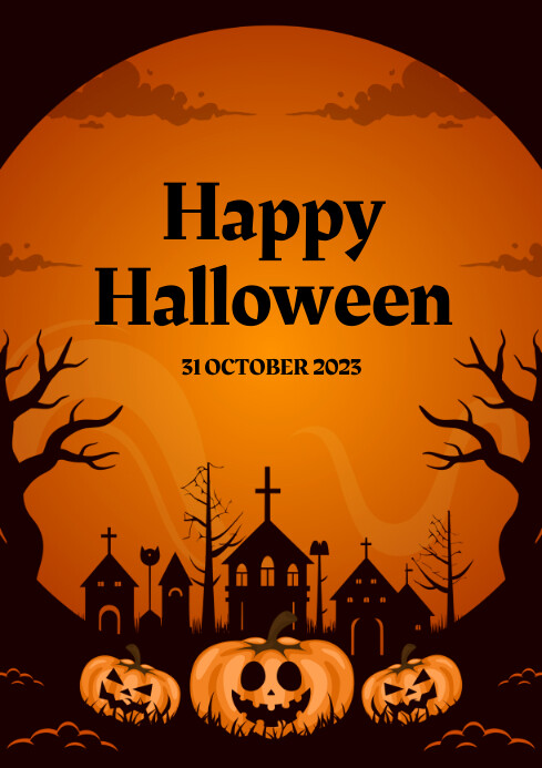 HAPPY HALLOWEEN Template | PosterMyWall HAPPY HALLOWEEN Template | PosterMyWall