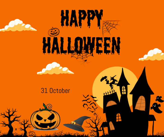 Happy Halloween Template PosterMyWall
