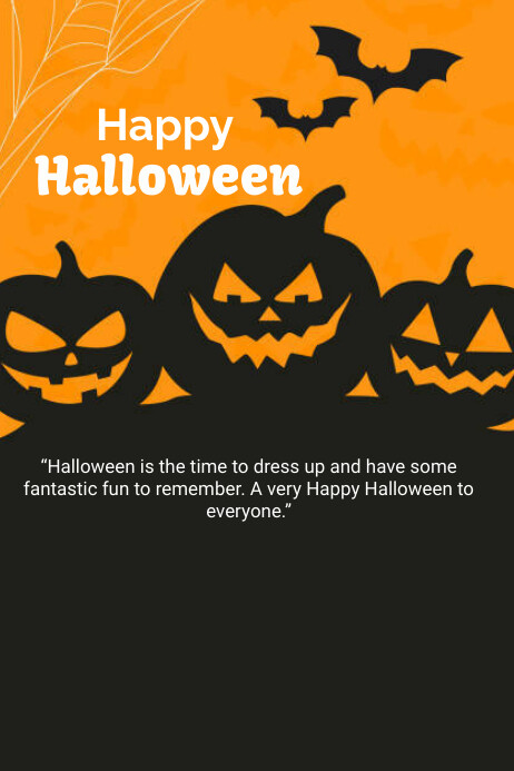 happy halloween Template | PosterMyWall