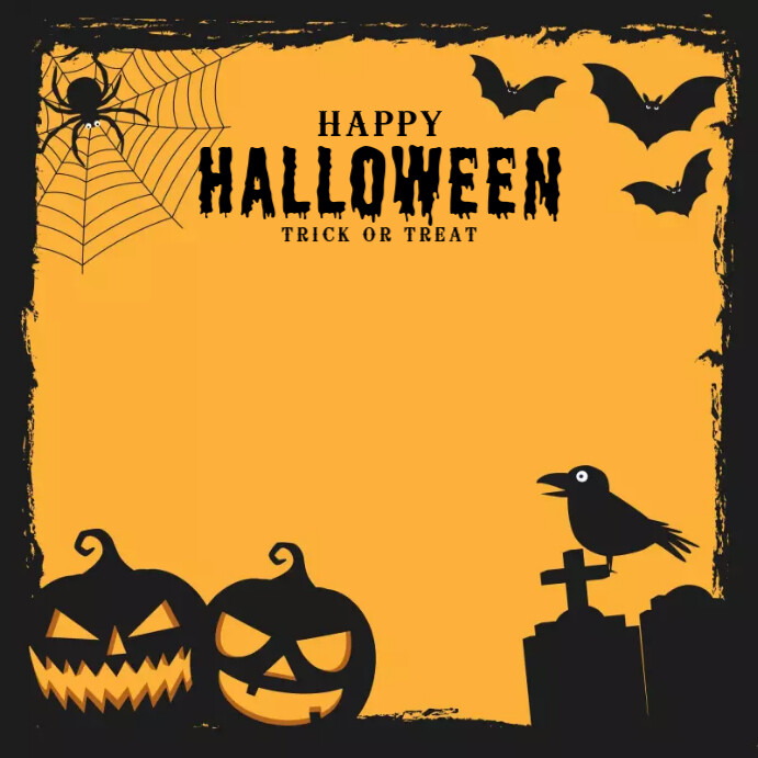 Blank Halloween Template