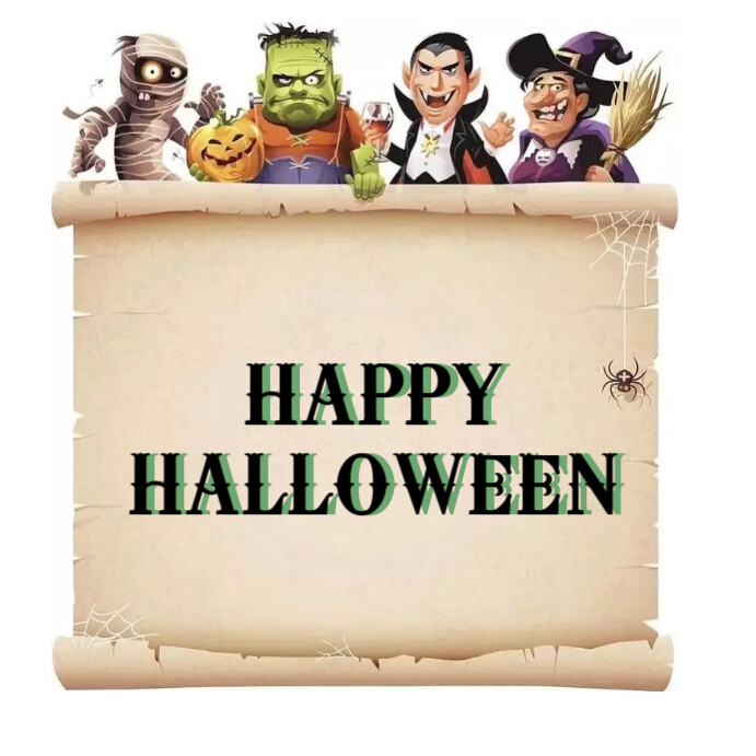 Happy Halloween Template | PosterMyWall