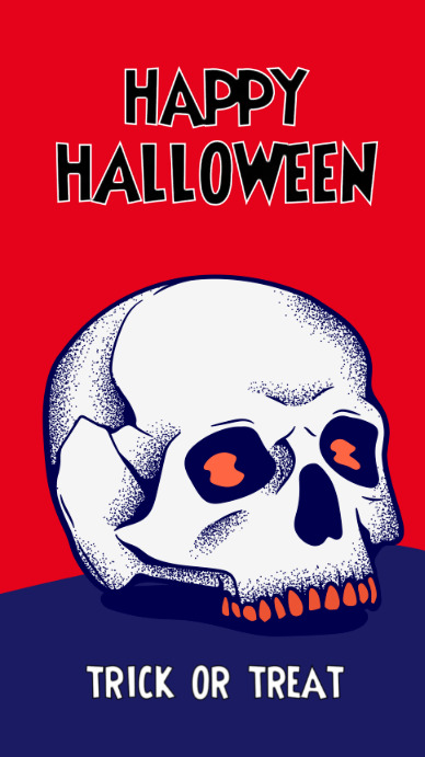 Happy Halloween Instagram Story template