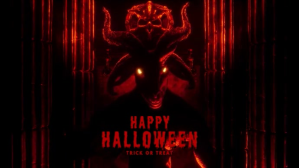 สีดำ Halloween Event Umbukiso Wedijithali Template