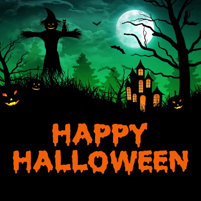 Happy Halloween Modelo | PosterMyWall