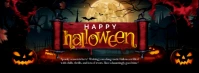 Happy Halloween Facebook Banner template