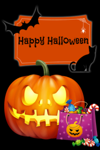 blank halloween flyer templates
