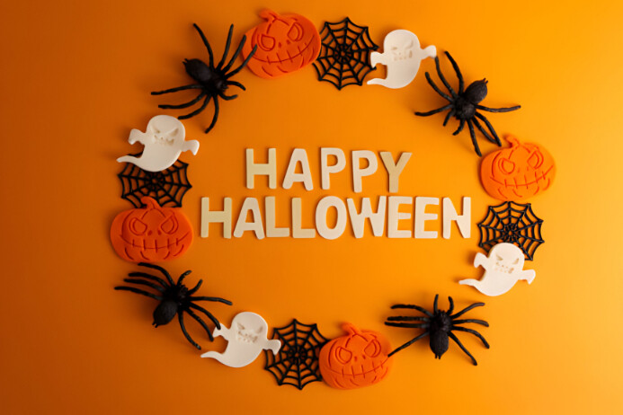 Happy Halloween flyer Template Plakat
