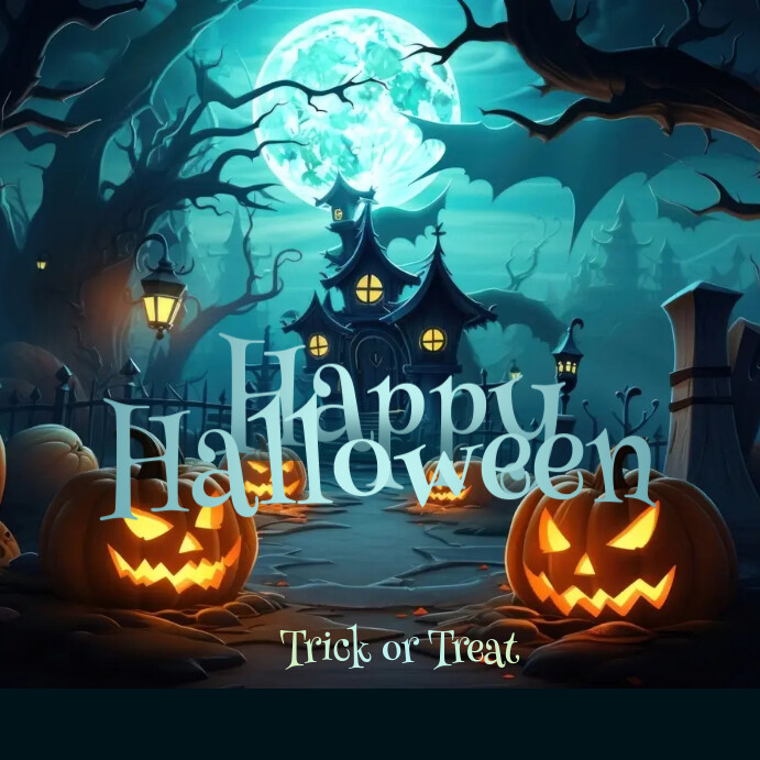 Happy Halloween Instagram Post Template PosterMyWall