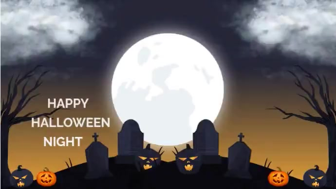 Halloween Night Digital Display Template | PosterMyWall