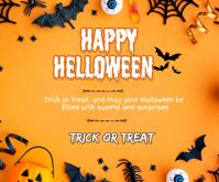 Happy Halloween template 2025 Medium Rectangle