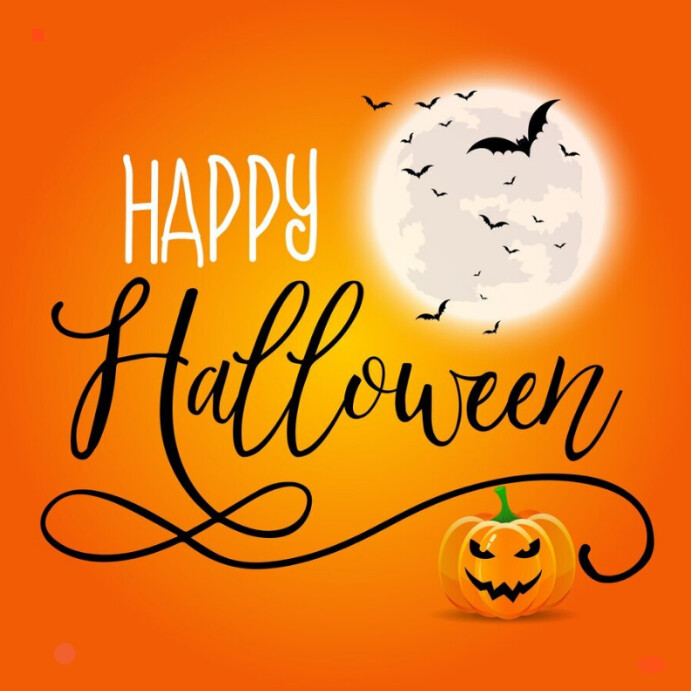 happy halloween template | PosterMyWall