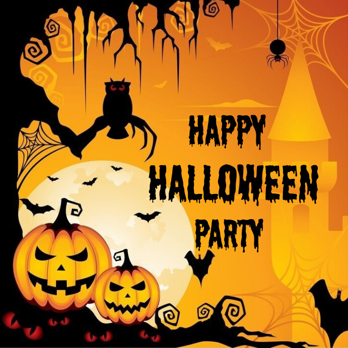 Happy halloween templates Instagram post | PosterMyWall