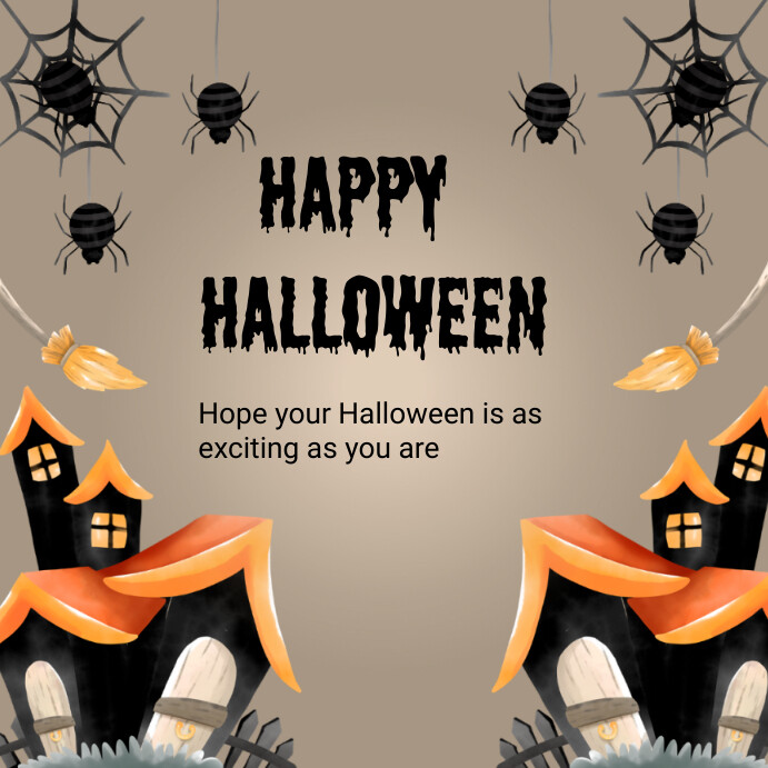 Happy Halloween Templates Instagram Post
