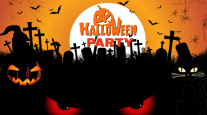Sort Halloween Party Wpis na Twittera Template