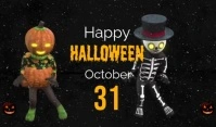 Happy Halloween videos 31 October Тег template