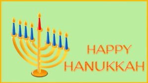 Grün HAPPY Hanukkah YouTube-miniature Template