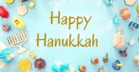 Happy Hanukkah Facebook Shared Image template
