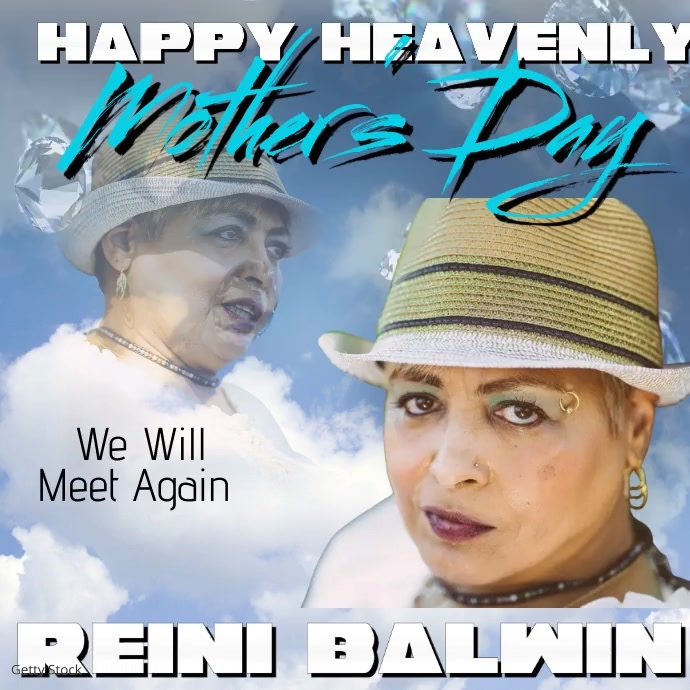 Happy Heavenly Mother's Day Instagram Post template