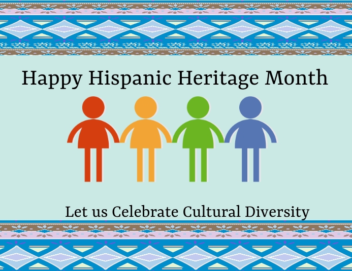 Happy Hispanic Heritage Month Template PosterMyWall Happy hispanic heritage month template postermywall